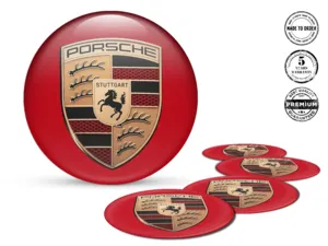 Porsche Distintivo Cupola Edizione Adesivi Alta Qualità